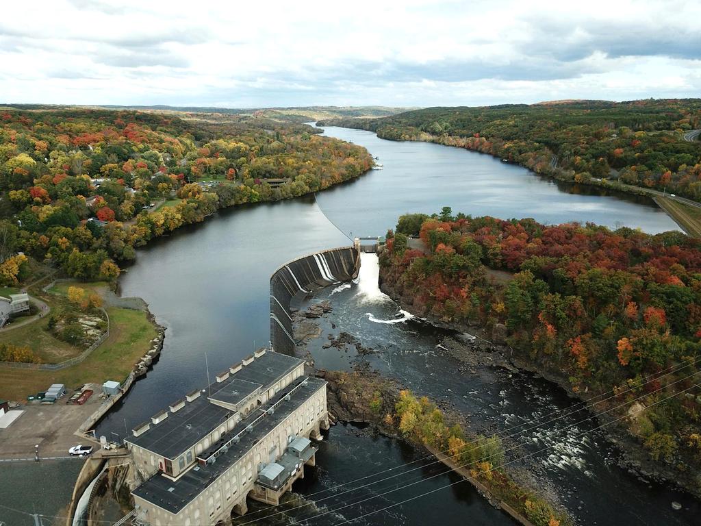Modern Hydroelectric Dam